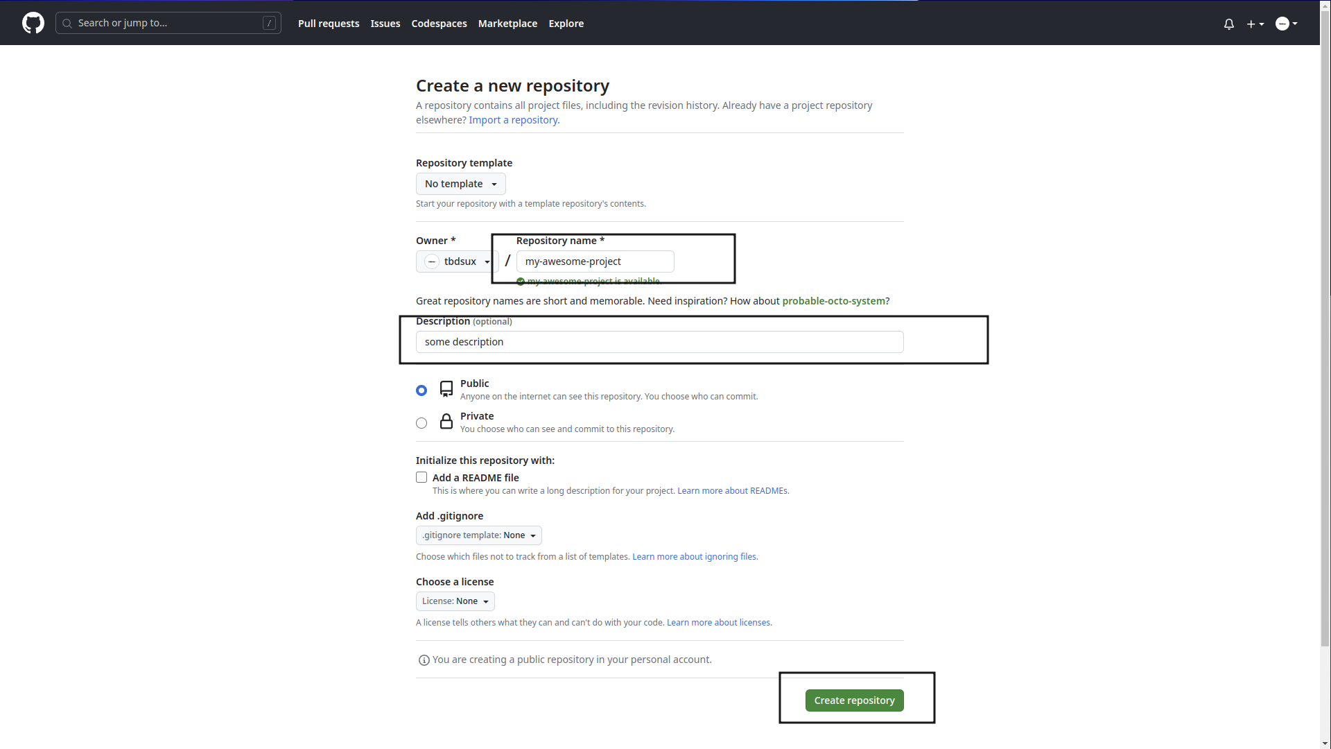 github add new repo